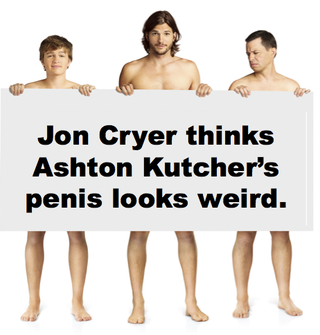 Illustration for article titled FINAL UPDATE: Let's all Photoshop the dumb new Two And A Half Men poster